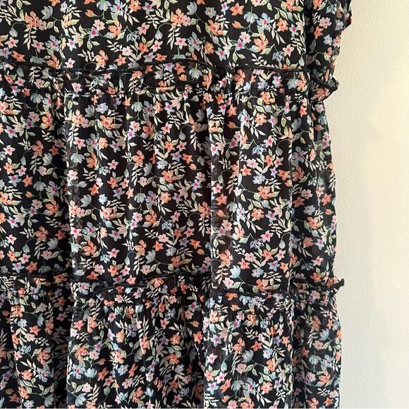 NWT Jacqueline de Yong Ditzy Layered floral dress Size 8 - Picture 7 of 7